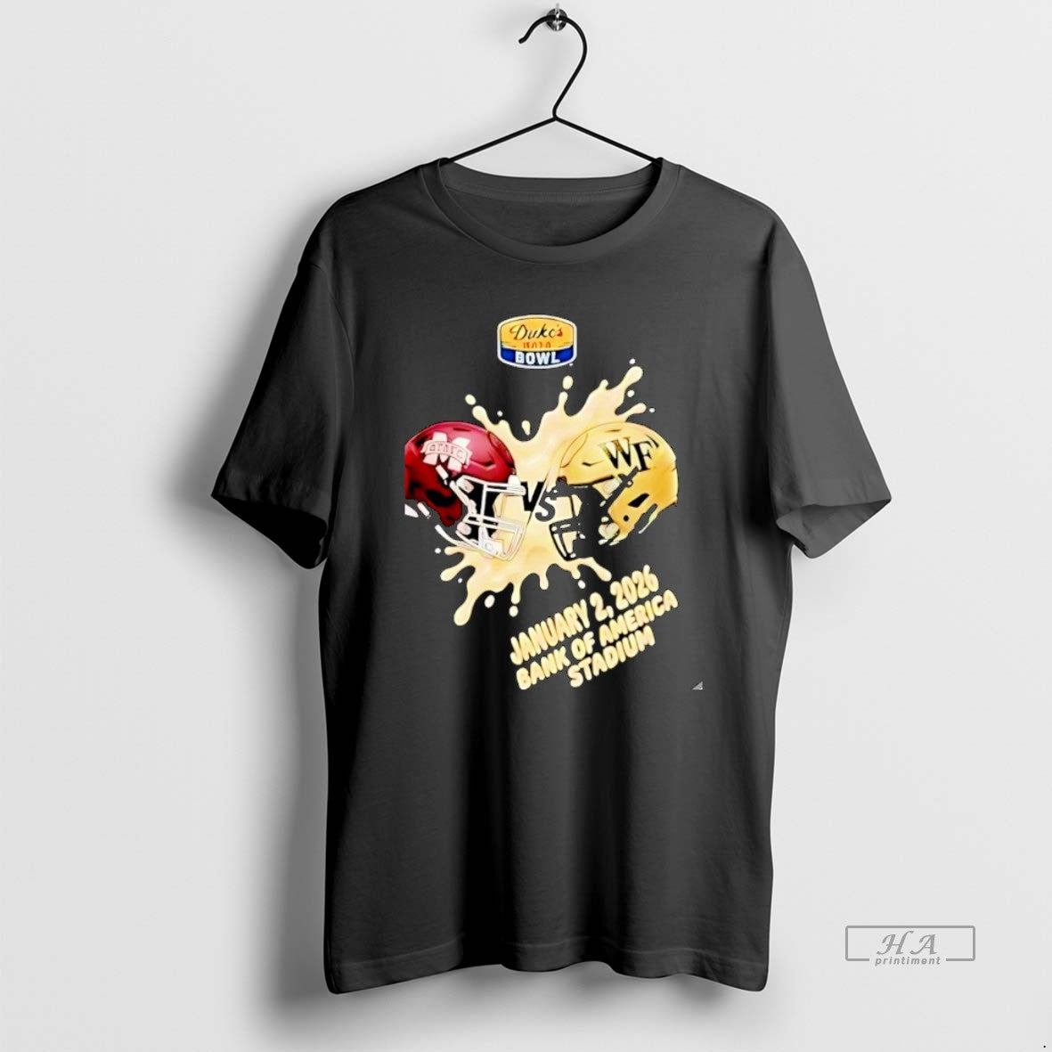 Official Bulldogs Vs Demon Deacons On January 2 2026 Dukes Mayo Bowl T-Shirts, Hoodie, Sweatshirt | AU01DripNestTees.com