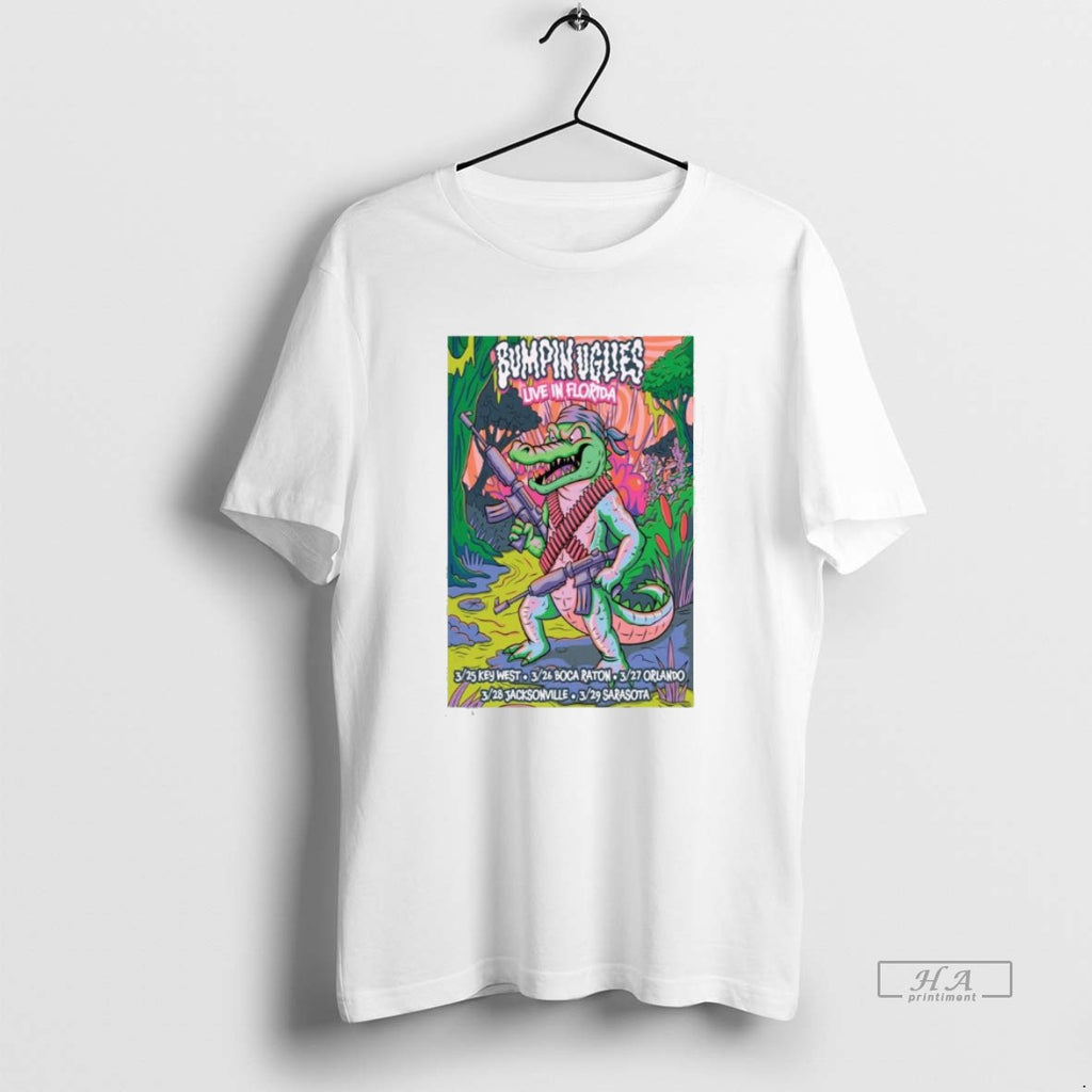 Official Bumpin Uglies Live In Florida 2026 T-Shirts, Hoodie, Sweatshirt | AU01DripNestTees.com