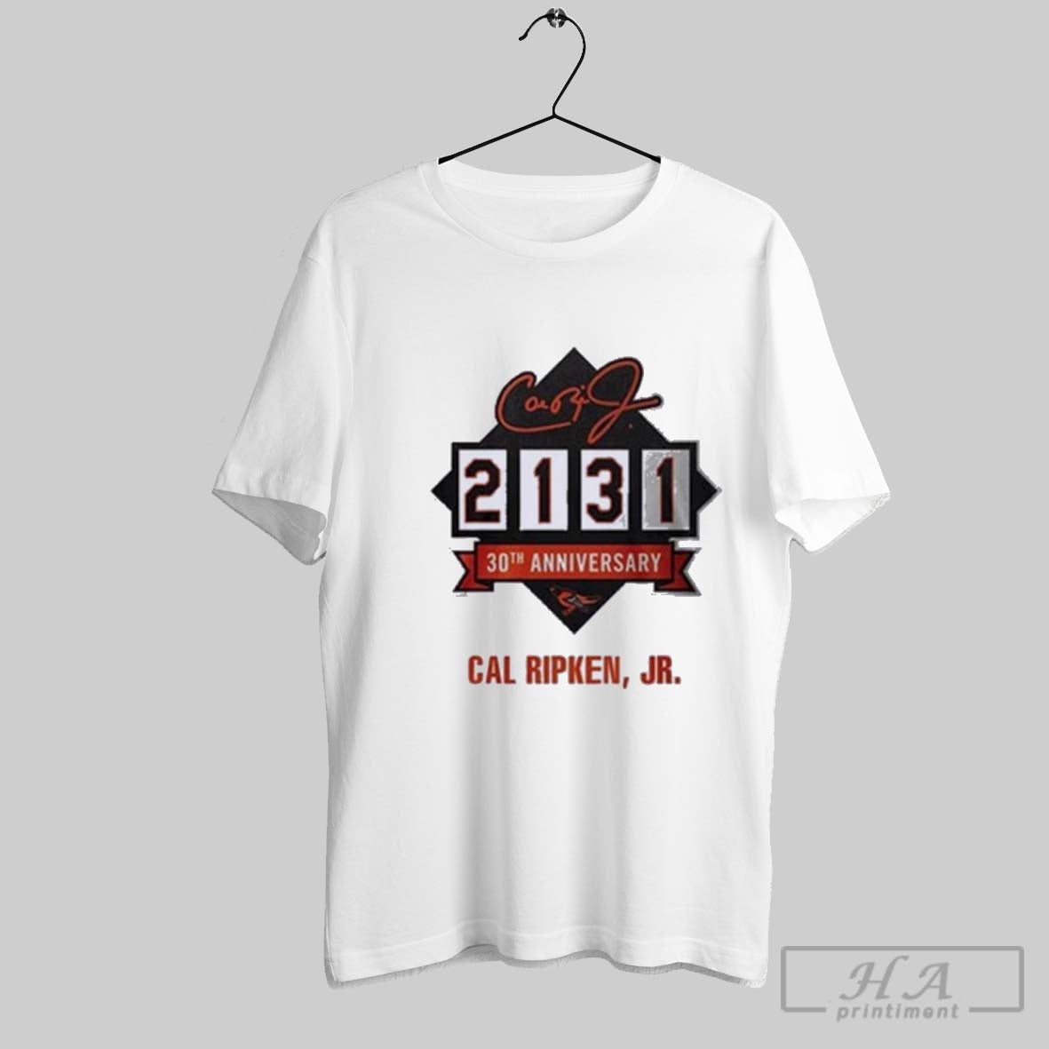 Official Cal Ripken Jr Iron Of Baseball Orioles 2131 30th Anniversary