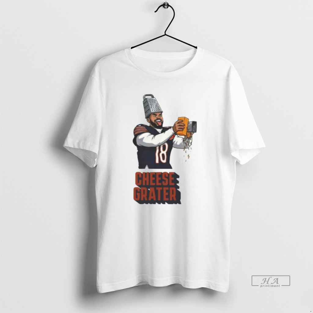 Official Caleb Williams Cheese Grater Funny Chicago Football T-Shirts, Hoodie, Sweatshirt | AU01DripNestTees.com