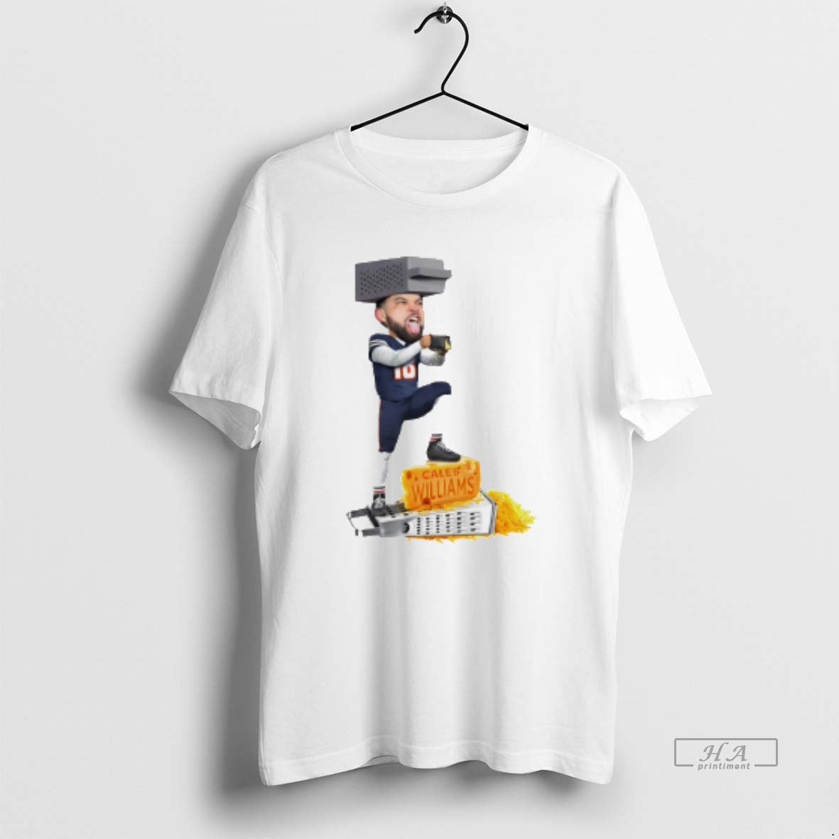 Official Caleb Williams Cheese Grater Caricature T-Shirts, Hoodie, Sweatshirt | AU01DripNestTees.com