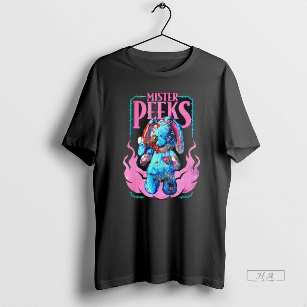 Official Call Of Duty Mister Peeks Zombie Bunny Flames Video Game T-Shirts, Hoodie, Sweatshirt | AU01DripNestTees.com
