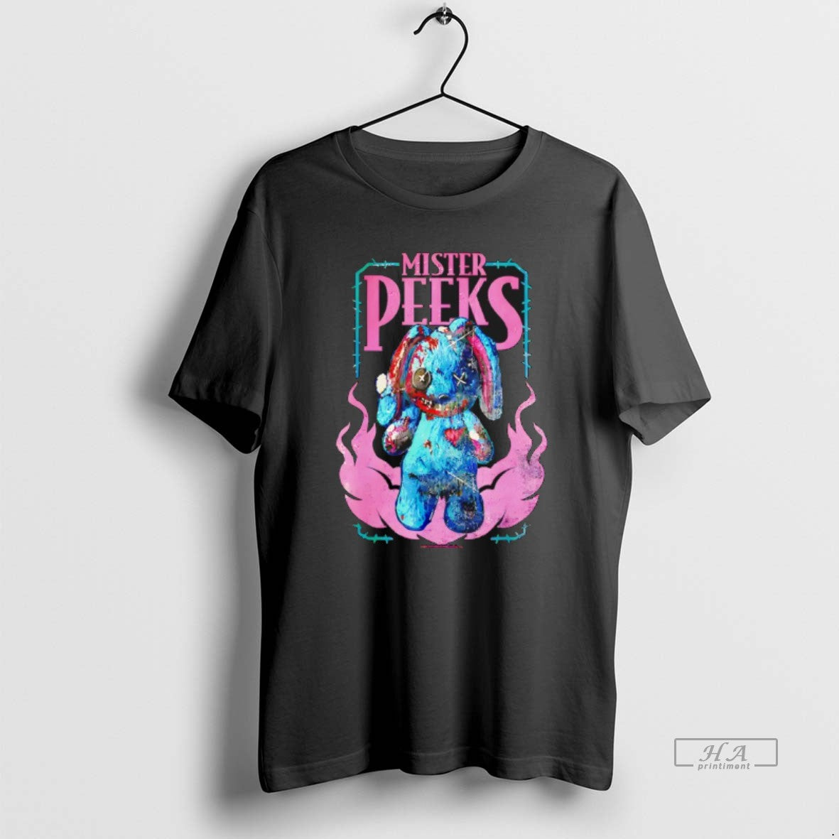 Official Call Of Duty Mister Peeks Zombie Bunny Flames Video Game T-Shirts, Hoodie, Sweatshirt | AU01DripNestTees.com