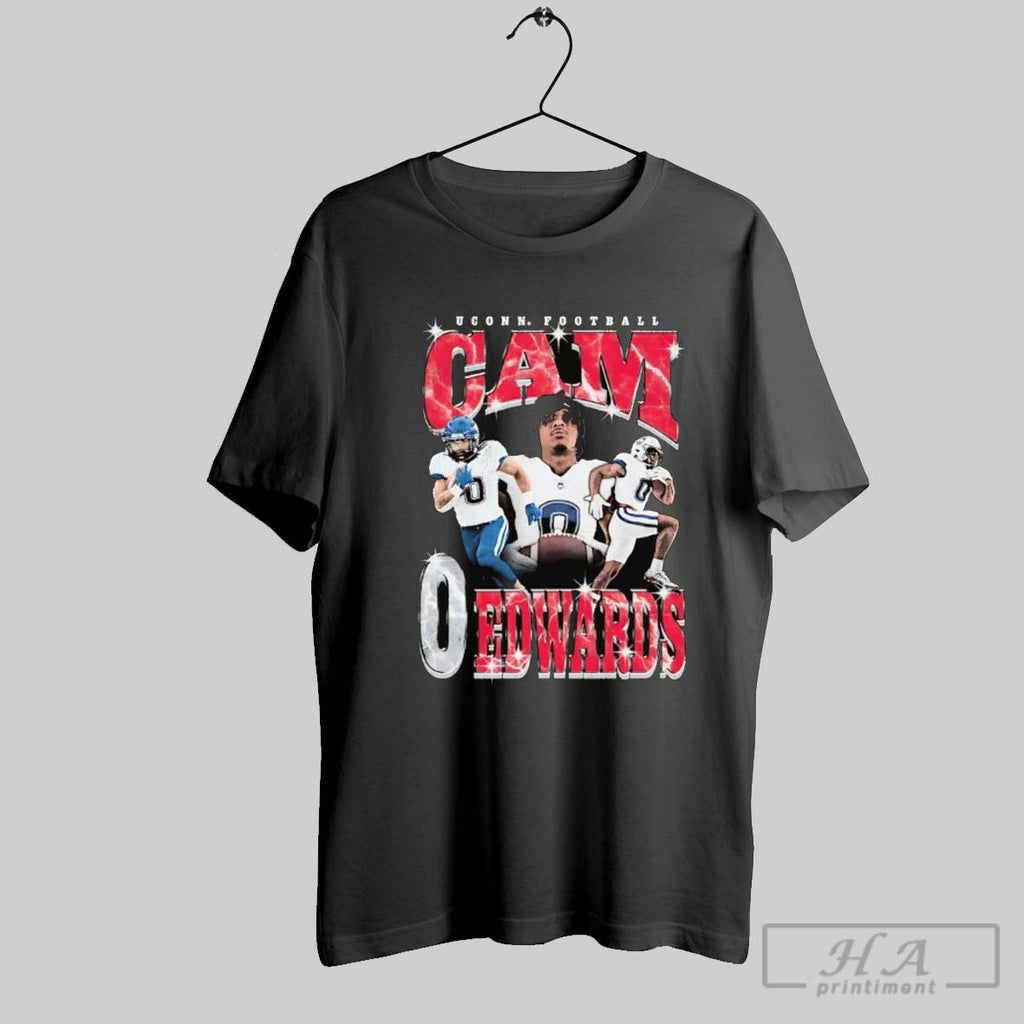 Official Cam Edwards Triple Player Uconn Football