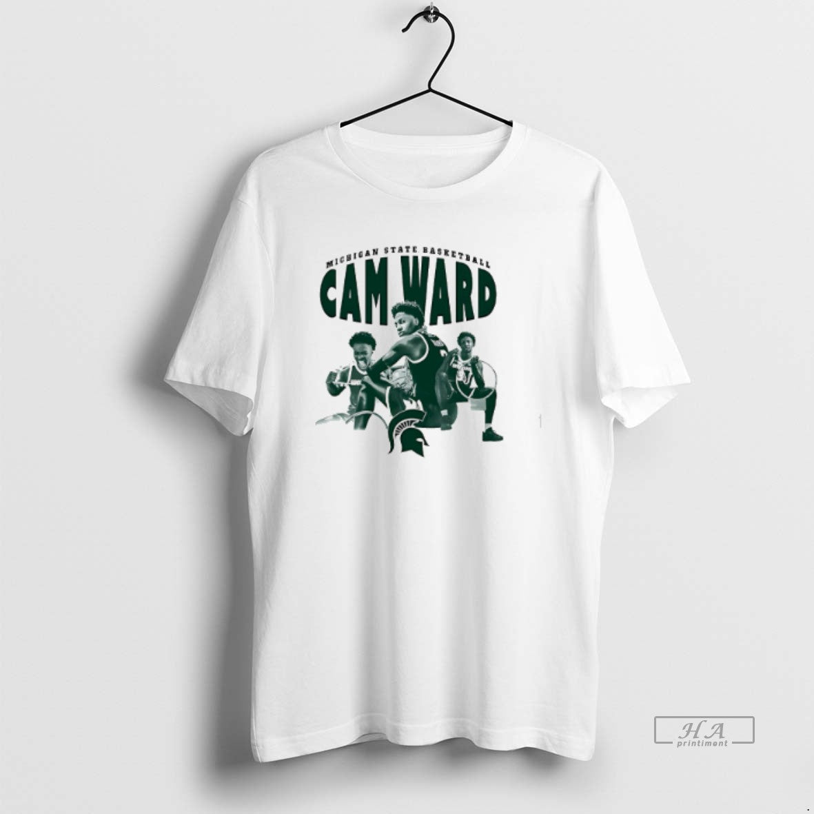 Official Cam Ward Michigan State Spartans Player Collage T-Shirts, Hoodie, Sweatshirt | AU01DripNestTees.com