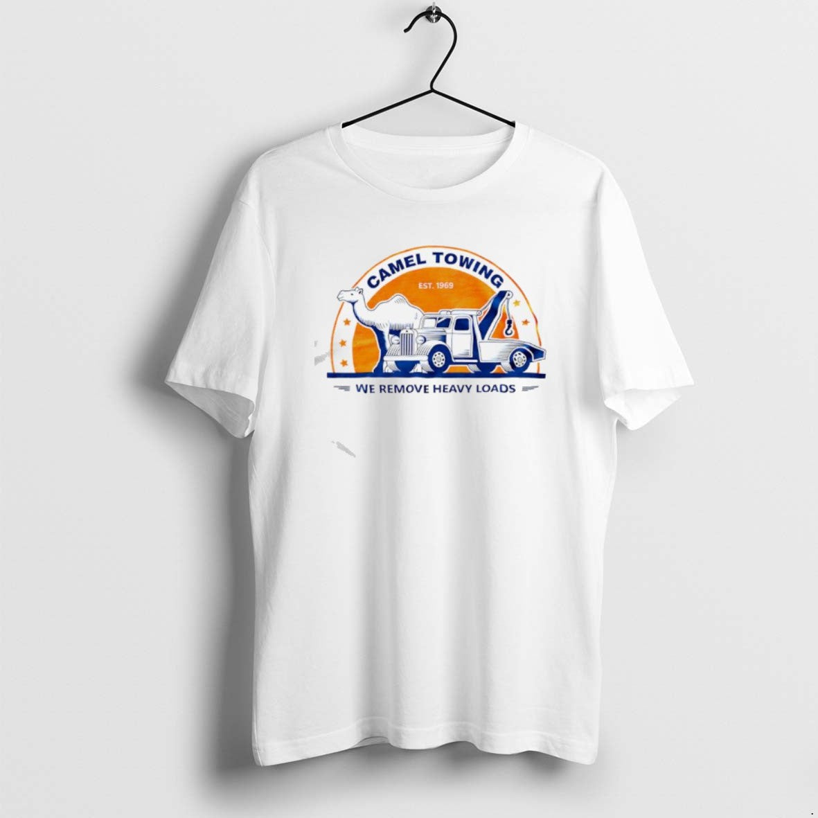 Official Camel Towing Est 1969 We Remove Heavy Loads T-Shirts, Hoodie, Sweatshirt | AU01DripNestTees.com