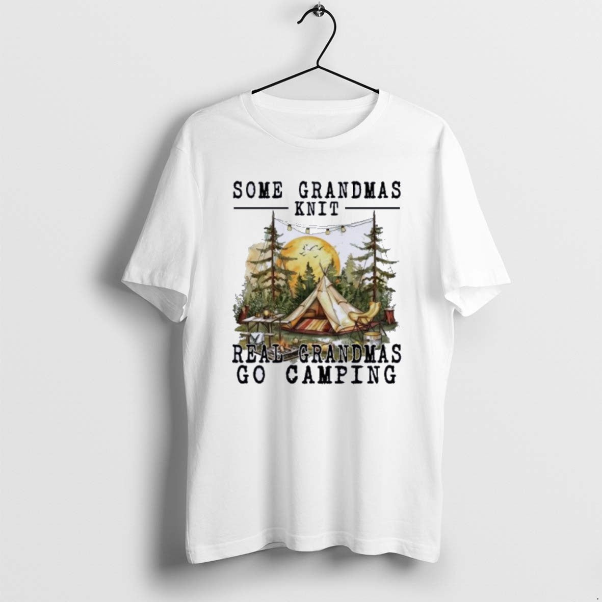 Official Camping Some Grandmas Knit Real Grandmas T-Shirts, Hoodie, Sweatshirt | AU01DripNestTees.com