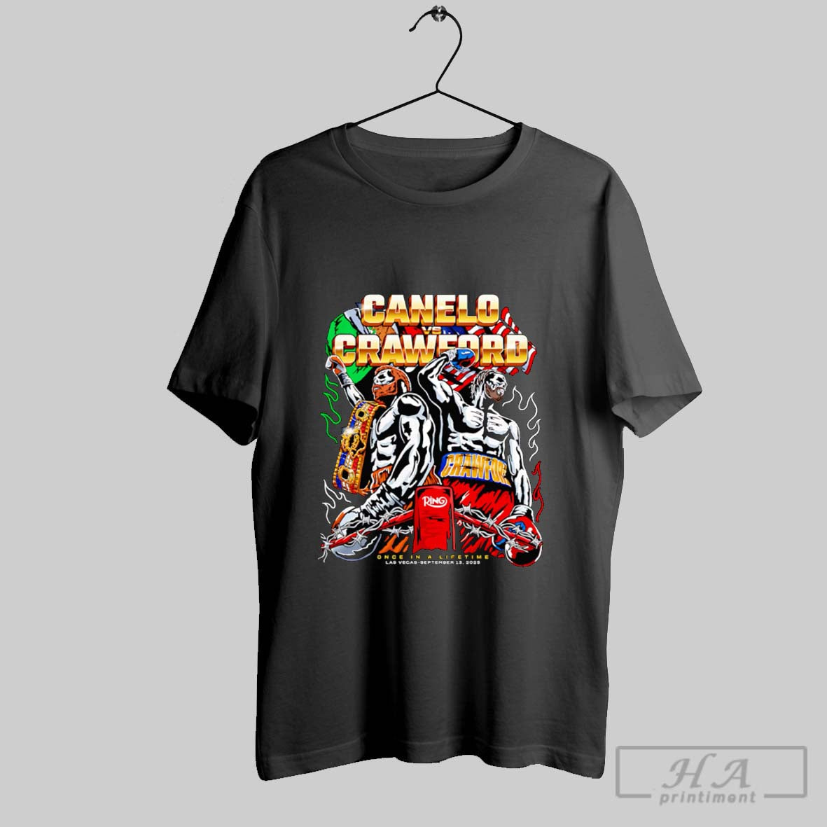 Official Canelo Vs Crawford Warren Lotas Once In A Lifetime