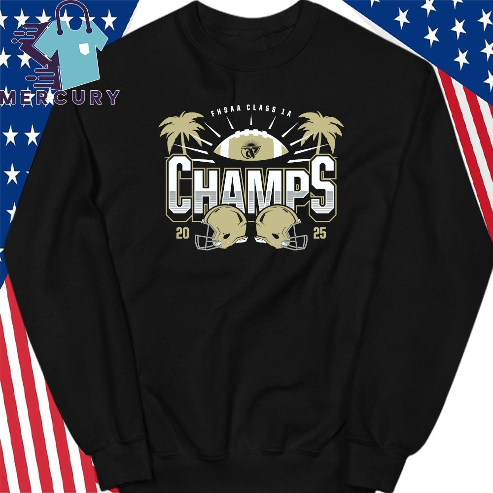 Cardinal Newman 2025 FHSAA Football 1A State Champions Shirt