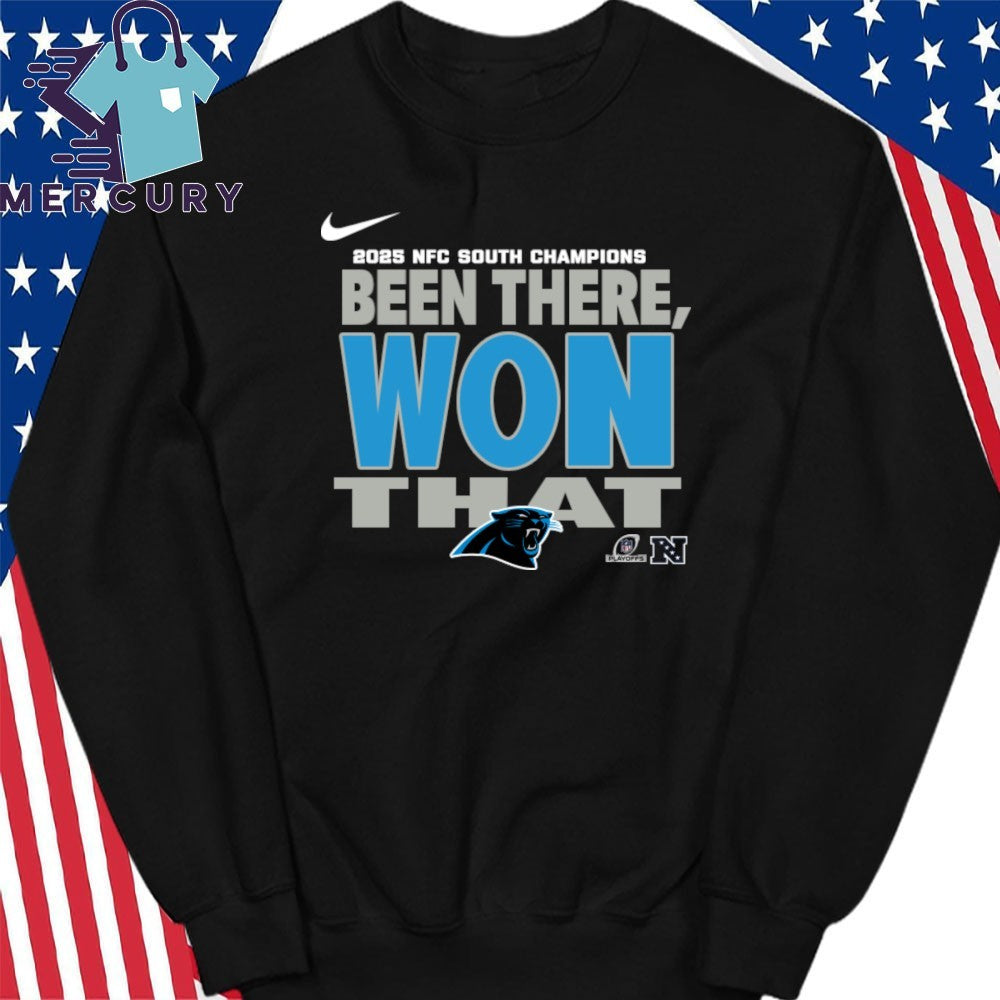 Carolina Panthers 2025 NFC South Champions Shirt