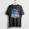 Official Carolina Panthers Nfc South 2025 Champions T-Shirts, Hoodie, Sweatshirt | AU01DripNestTees.com