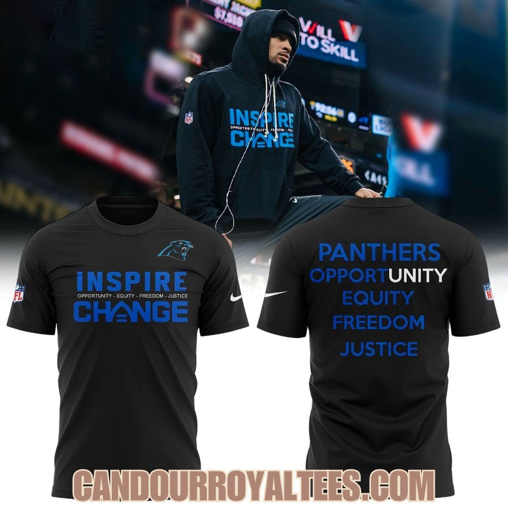 Carolina Panthers x Inspire Change 2025 Shirt