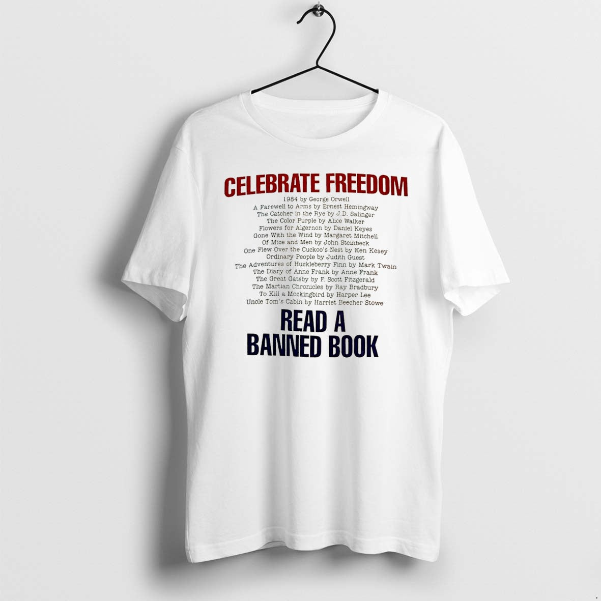 Official Celebrate Freedom 1984 Read A Banned Book Tee T Shirts Jpg