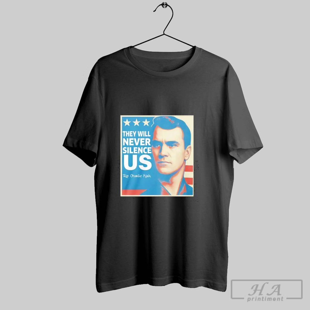 Official Charlie Kirk They Will Never Silence Us