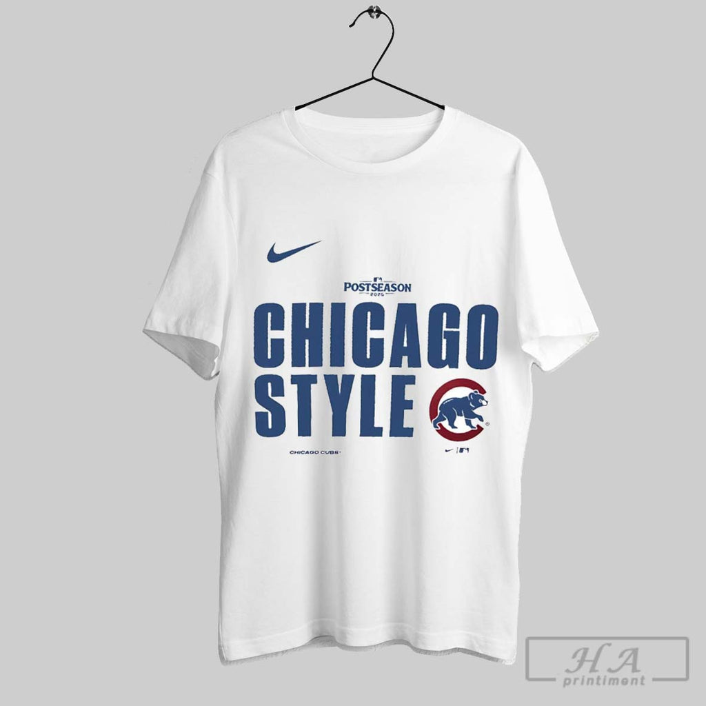 Official Chicago Cubs 2025 Mlb Postseason Chicago Style