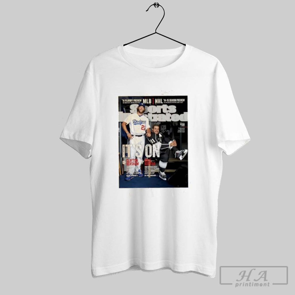 Official Clayton Kershaw And Anze Kopitar Its On Sports Illustrated