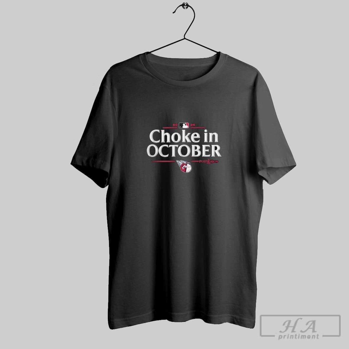 Official Cleveland Guardians 2025 Choke In October Mlb Postseason Locker Room