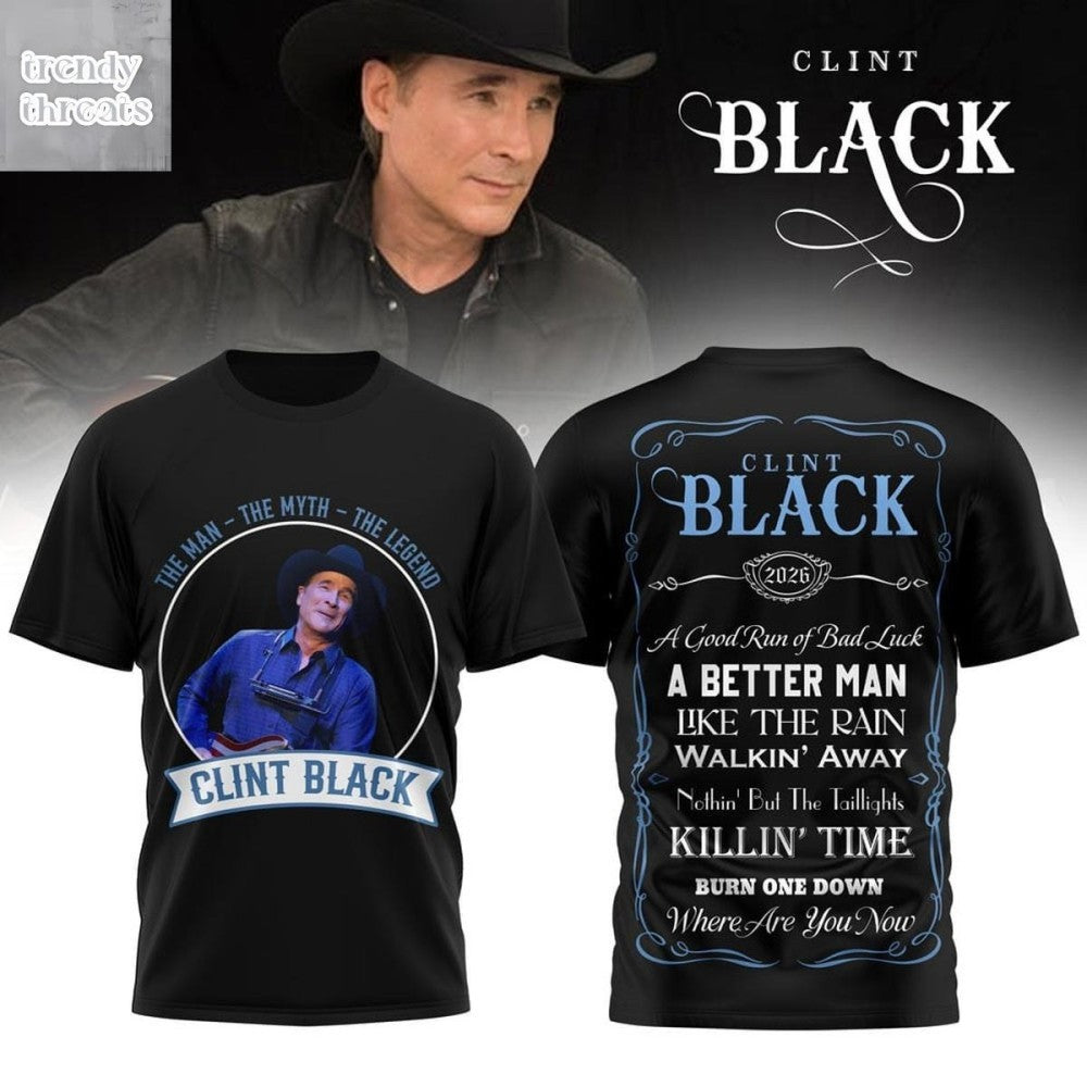 Clint Black The Man The Myth The Legend Shirt