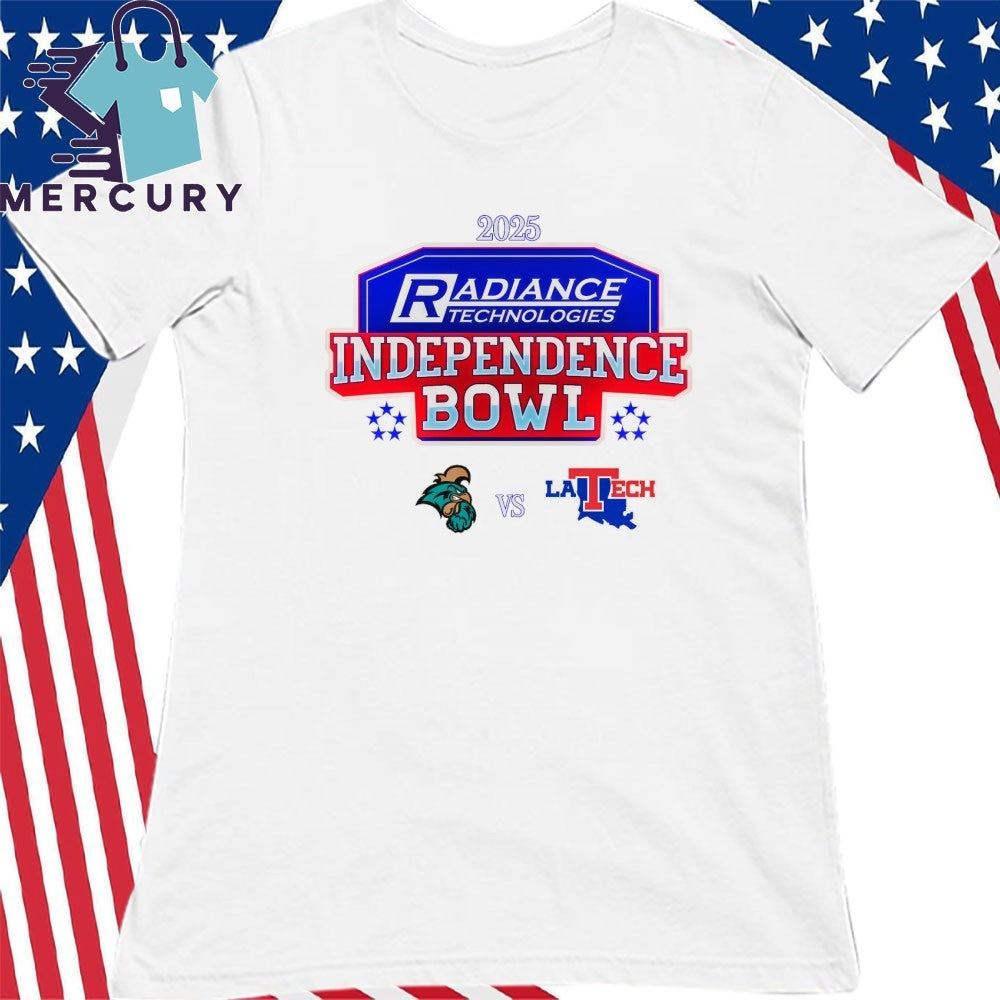 Coastal Carolina vs. Louisiana Tech 2025 Independence Bowl Shirt