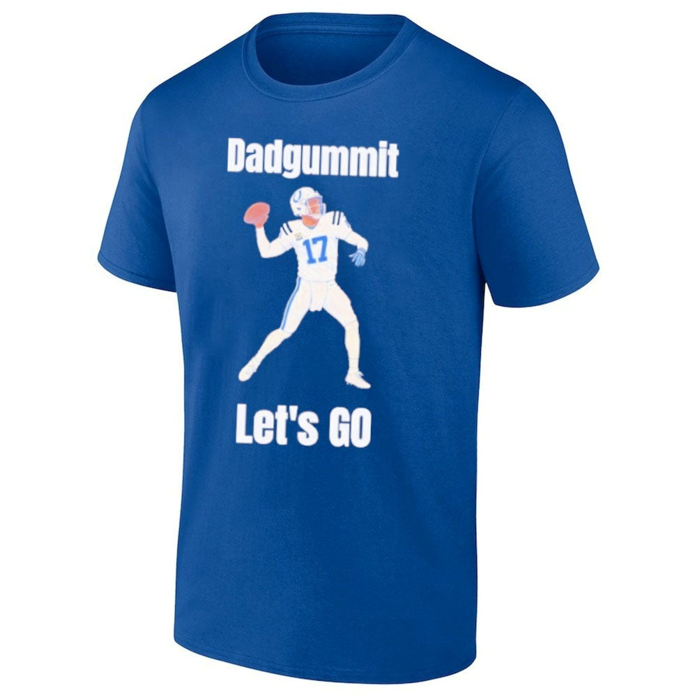 Colts Philip Rivers Dadgummit Let’s Go Shirt