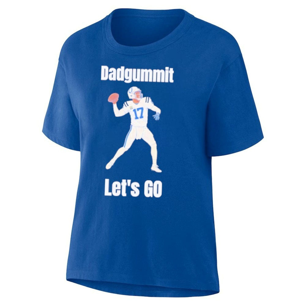 Colts Philip Rivers Dadgummit Let’s Go Shirt