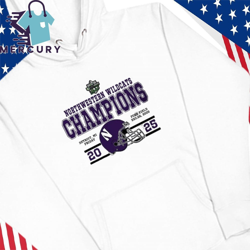Congrats Northwestern Wildcats Football To The Champions 2025 GameAbove Sports Bowl Shirt