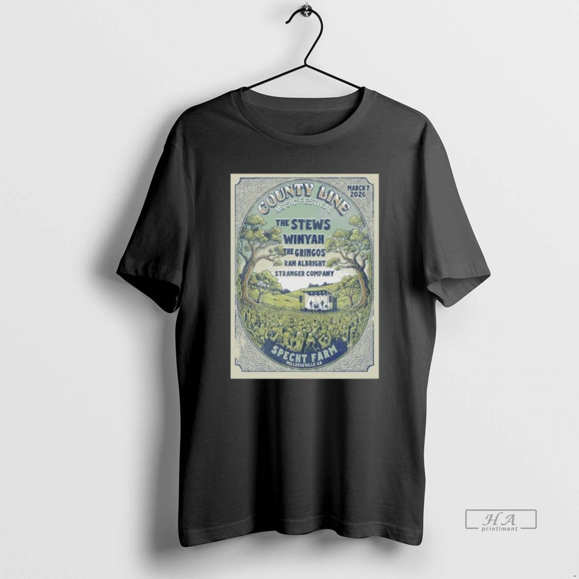 Official County Line Music Festival Milledgeville Ga March 7 2026 Concert T-Shirts, Hoodie, Sweatshirt | AU01DripNestTees.com