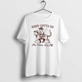 Official Cowboy Possum Riding Cat Sorry Gotta Go The Vibes Are Off T-Shirts, Hoodie, Sweatshirt | AU01DripNestTees.com