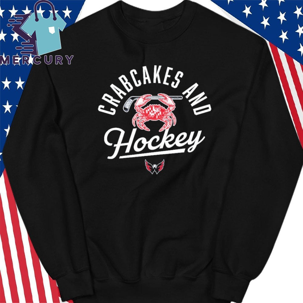 Crabcakes And Hockey Shirt