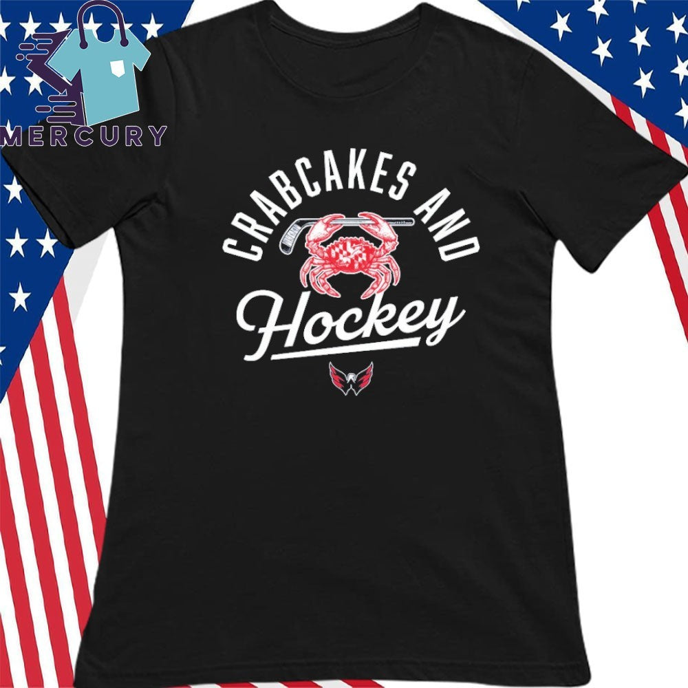 Crabcakes And Hockey Shirt