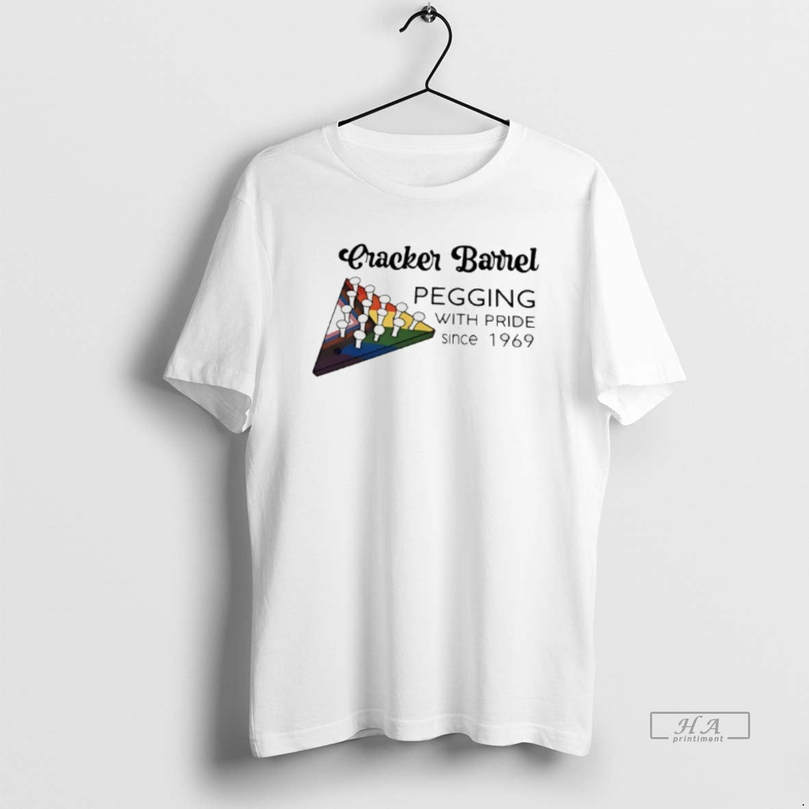 Official Cracker Barrel Pegging With Pride Since 1969 Lgbtq T-Shirts, Hoodie, Sweatshirt | AU01DripNestTees.com