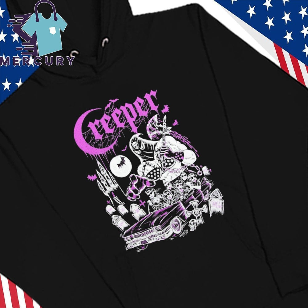 Creeper Mistress of Death Car Shirt