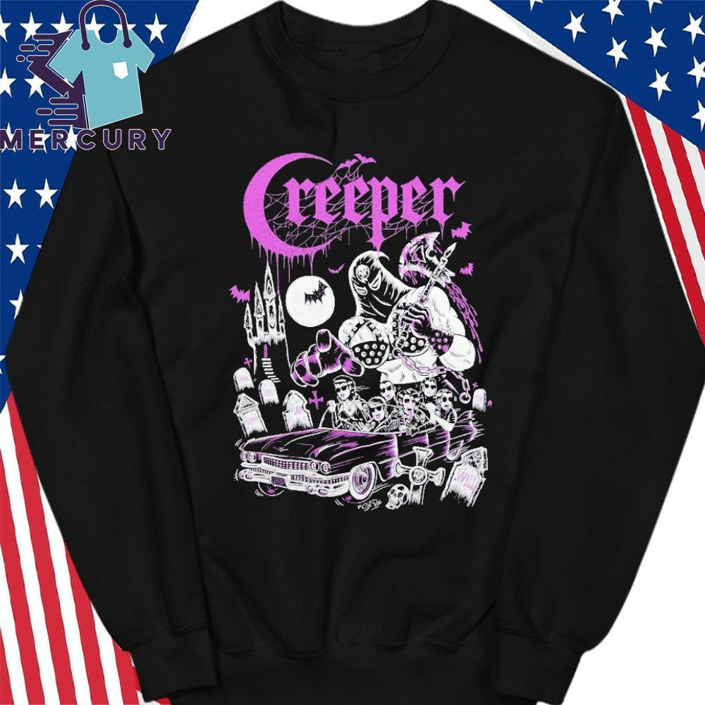 Creeper Mistress of Death Car Shirt