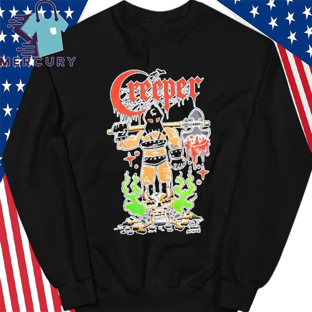 Creeper Mistress of Death Old School Shirt