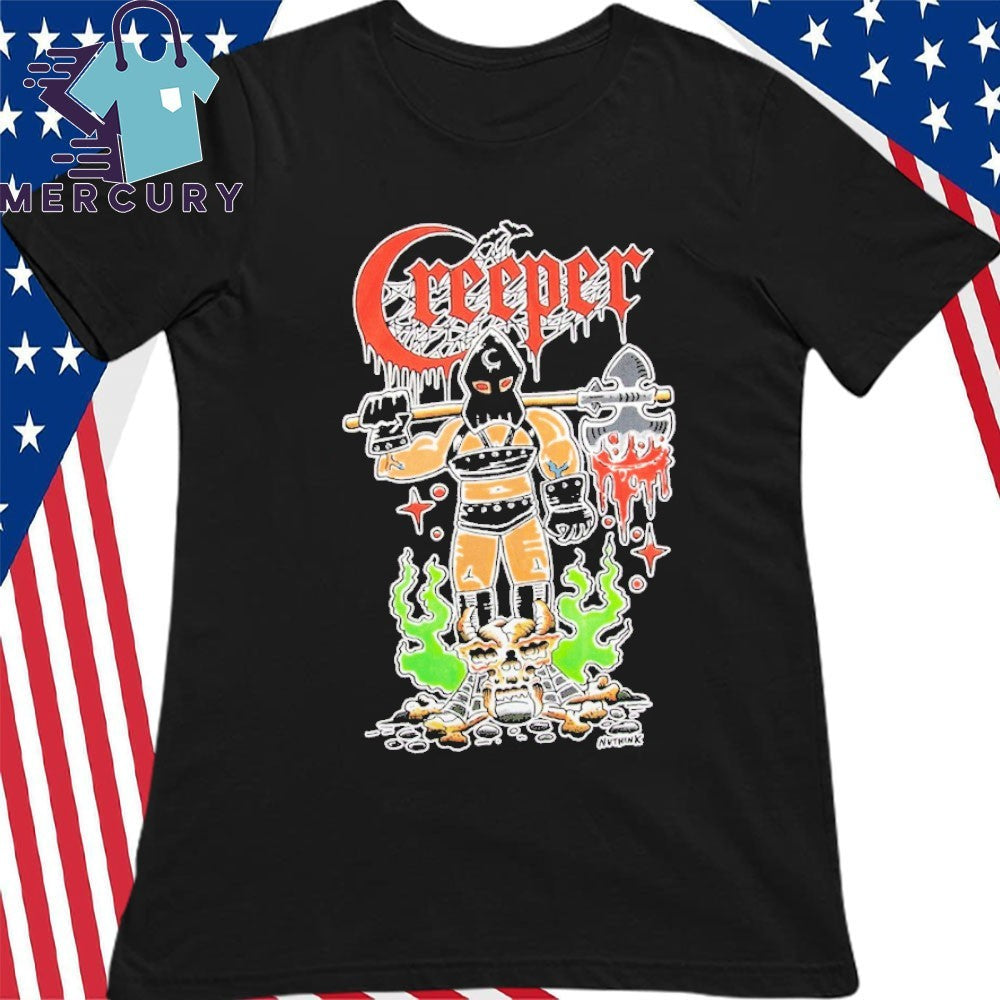 Creeper Mistress of Death Old School Shirt