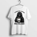 Official Crow Touch My Coffee And I Will Drink From Your Skull Tee T Shirts