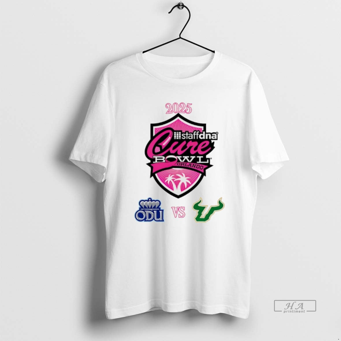 Official Cure Bowl 2025 Old Dominion Vs South Florida T-Shirts, Hoodie, Sweatshirt | AU01DripNestTees.com