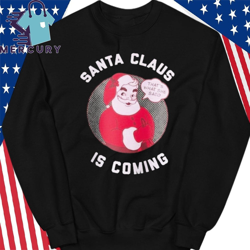 Dallas Braden Santa Claus Is Coming Shirt