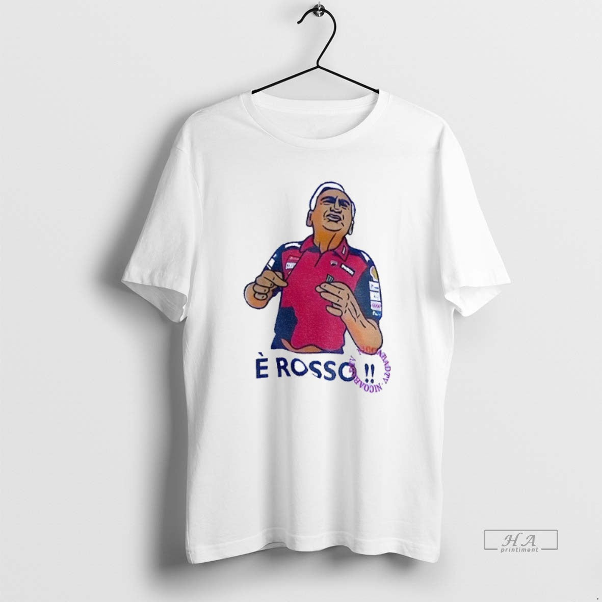 Official Davide Tardozzi Grand Prix 250cc E Rosso Cartoon T-Shirts, Hoodie, Sweatshirt | AU01DripNestTees.com