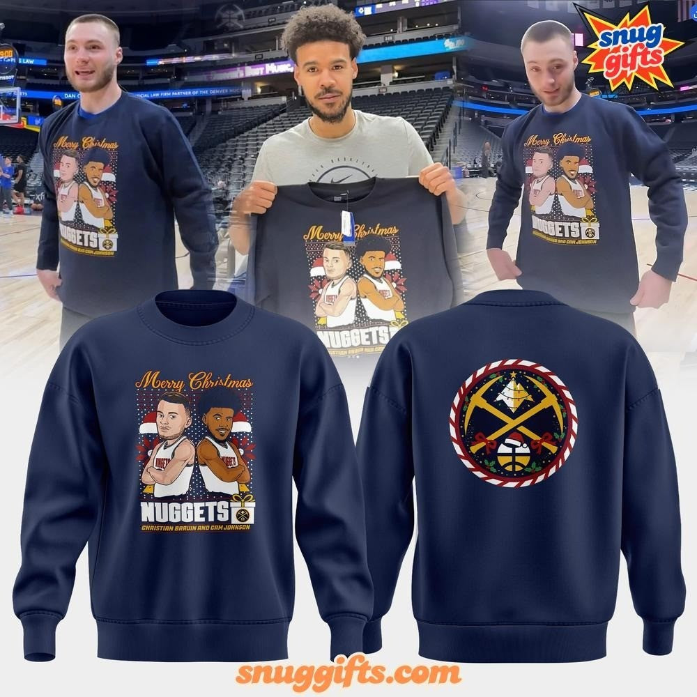 Denver Nuggets Merry Christmas Special Edition Sweatshirt