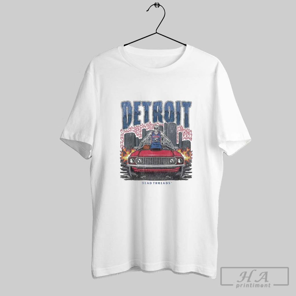 Official Detroit Pistons Basketball Dt Skeleton