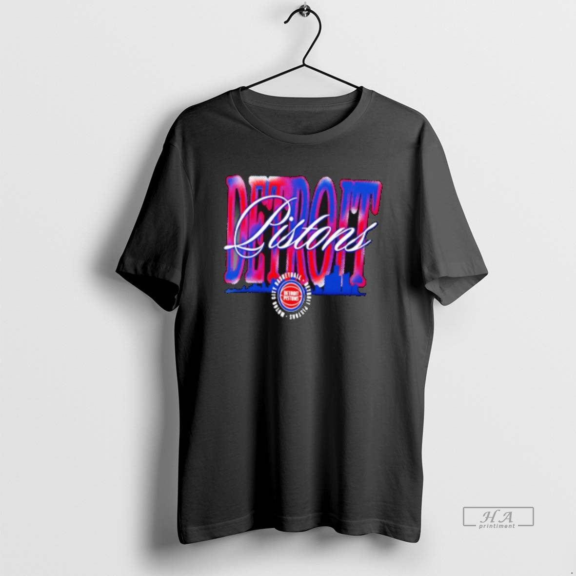 Official Detroit Pistons Chrome Legacy 2026 Logo T-Shirts, Hoodie, Sweatshirt | AU01DripNestTees.com