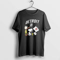 Official Detroit Tigers X Peanuts Flag 2 Sided T-Shirts, Hoodie, Sweatshirt | AU01DripNestTees.com