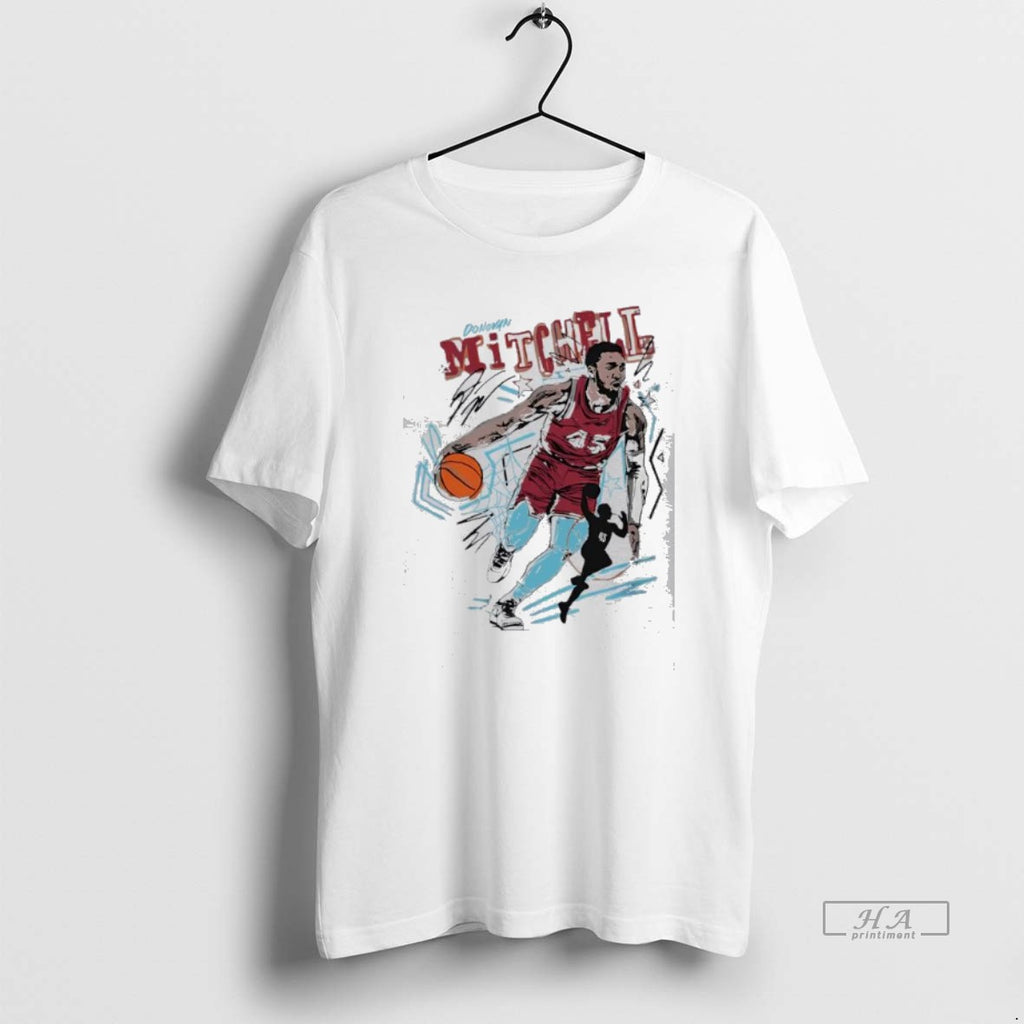 Official Donovan Mitchell Cleveland Scribble Player T-Shirts, Hoodie, Sweatshirt | AU01DripNestTees.com