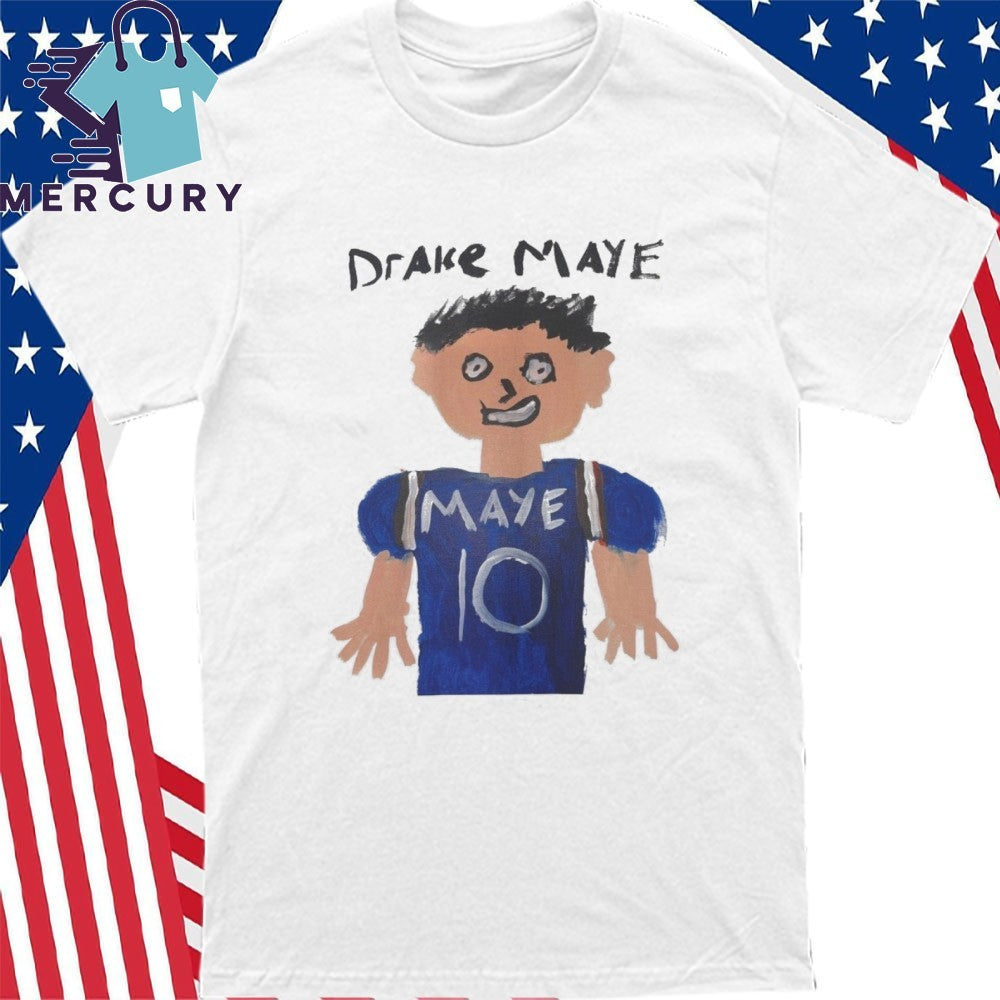 Drake Maye Painting Shirt