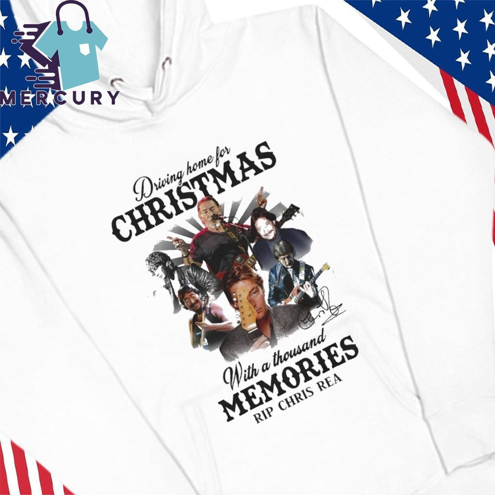 Driving Home For Christmas With A Thousand Memories Rip Chris Rea Shirt