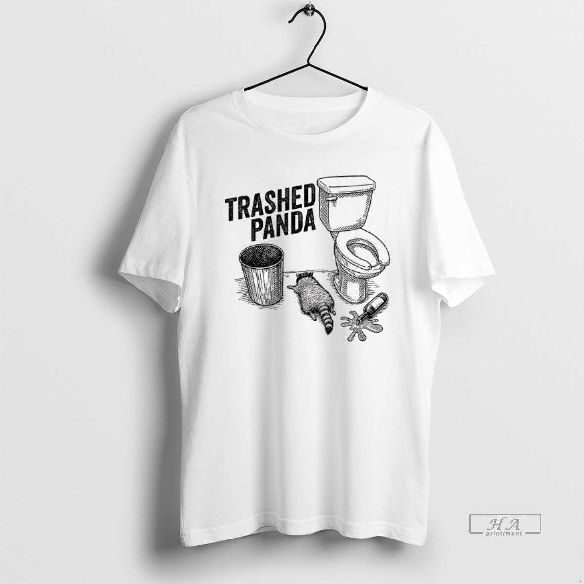 Official Drunk Raccoon Trashed Panda Meme T-Shirts, Hoodie, Sweatshirt | AU01DripNestTees.com