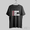 Official Drunk Gay Retard Ladies Tee