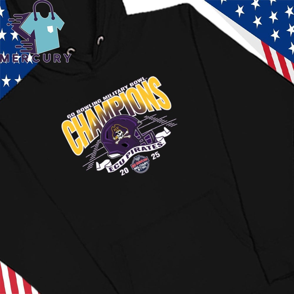 ECU Pirates 2025 Military Bowl Champions Shirt