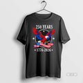 Official Eagle And Flag 250 Years 1776 2026 250th Birthday T-Shirts, Hoodie, Sweatshirt | AU01DripNestTees.com